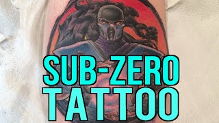 MORTAL KOMBAT TATTOO !! - Subzero