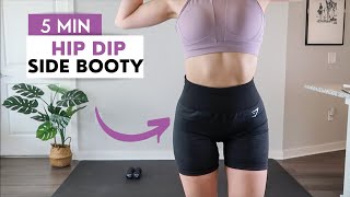 5 Min HIP DIP BOOTY Workout l Side Butt Exercises