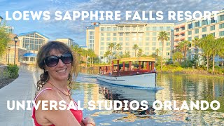 LOEWS SAPPHIRE FALLS RESORT, UNIVERSAL STUDIOS, ORLANDO FLORIDA - HOTEL TOUR & INSIDE LOOK