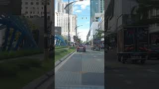 Driving in Johor Bahru Downtown #shorts #johorbahru #drivingtour #citysquare #yrgojalan #malaysia