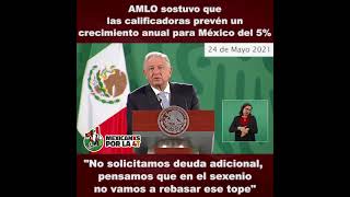 Calificadoras prevén un crecimiento del 5% para México