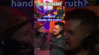 Can Girls Handle the Truth? #funnyshorts #shorts #comedypodcast #podcastshorts #girlsvsboys