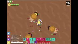 (florr.io) farming in ant hell 3 for 30 minutes everyday until i got 100 m bone drops. (day 32 & 33)