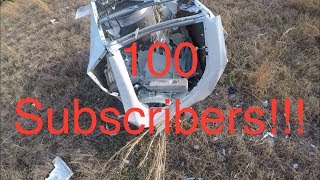 Tannerite explosion VS Washing machine - 100 subscribers!!!