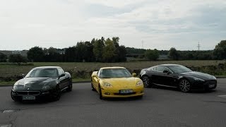 Impressionen2013, Corvette C 6, Maserati 4200, Aston Martin