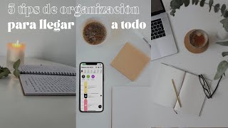 CÓMO ORGANIZAR tu VIDA este 2023 para llegar a TODO ⌚️✨