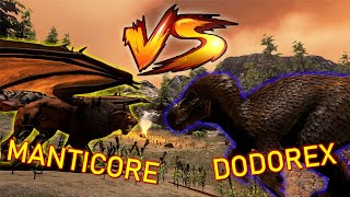 MANTICORE BOSS VS DODOREX | HUGE BOSS BATTLE | Ark Battles | Thyrulous