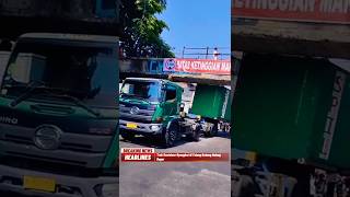 Breaking News | Truk tronton 'nyangkut' di talang - Kedung Halang #bogor #bogorhits #bogorinfo #news