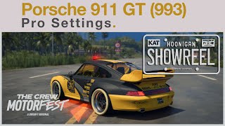 Porsche 911 GT (993) Pro Settings | The Crew Motorfest | Hoonigan Showreel Live Summit