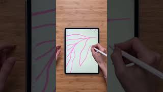 Procreate art🌿 #art #procreate #artshorts #arttutorial #easyart #shorts #iphone14 #fyp #create #fun