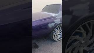 My #boxchevy #caprice Purple Rain Thang Getting Ready For Surgery