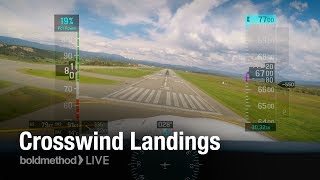 Crosswind Landings: Boldmethod Live