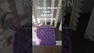 Chunky Blanket Loom #chunkyblanketloom #blanketlife #chunkyblanket