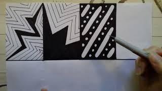 Zentangles: Part 1