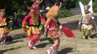 " Diablos Locos "   Asoc.  Sagarnaga -  Festival de Musiques des Andes 2016