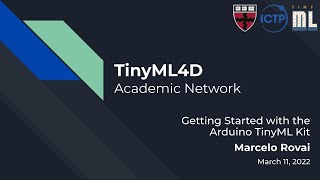 TinyML4D seminars: "Getting Started with the Arduino TinyML Kit" by Marcelo Rovai