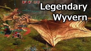 GW2 - Swordmaster Faren & The Legendary Wyvern (Beta Weekend 2)