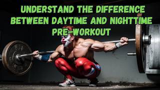 UNDERSTAND THE DIFFERENCE BETWEEN DAYTIME AND NIGHTTIME PRE-WORKOUT