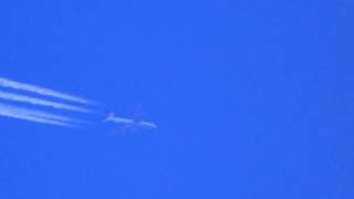 Lufthansa Airbus A340-313X [D-AIGN] Contails Over Cologne (HD)