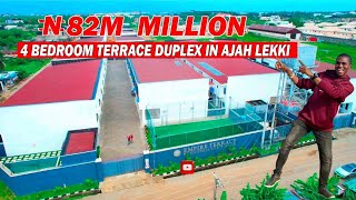 Inside an ₦82 Million ($55 000 ) Duplex in Ajah Lekki Lagos| with sporting facilities