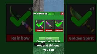 MM2 SAINT PATRICKS UPDATE #murderermystery2 #mm2 #murdermystery2 #roblox