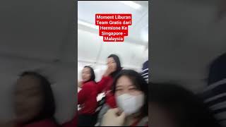 Moment Team Jalan2 Gratis Dari Hermione Ke Singapore - Malysia#elc #hlc #miraclesquad #radiza