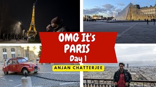 OMG It's Paris | Paris Vlog - Day 1 | Bengali vlog #6 | Anjan Chatterjee