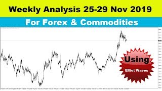 Weekly Analysis 25 Nov 19 for forex and commodities