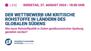 Der Wettbewerb um kritische Rohstoffe in Ländern des Globalen Südens