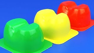 Traffic Lights Learn Colors with Cups Surprise Kinder Egg Toys Baby Rhymes