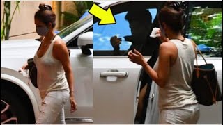 Malaika Arora FIGHT With BOYFRIEND Arjun Kapoor As She Walks Away From His Car After Meeting