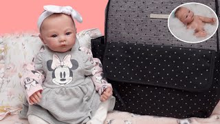 Reborn Baby’s before Daycare Routine and packing my Reborn Diaper Bag for daycare