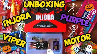 Unboxing INJORA PURPLE VIPER BRUSHLESS MOTOR #rc