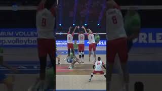 Poland Triple Block!!! #volleyball #block #polska