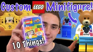 Creating a Custom LEGO Minifigure at DisneyWorld!! [10 Things You Should Know]