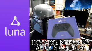 Amazon Luna Controller Impressions Unboxing, Setup, and Gameplay