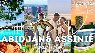 GHANA TO IVORY COAST BY ROAD?! 😯 | La Sunday Abidjan AfroFuture | Birthday In Côte d'Ivoire🇨🇮