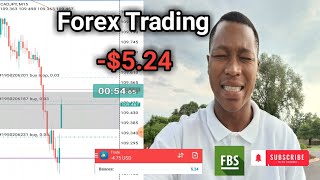 Watch Me Trade Forex: CAD-BoC News, Lost Money To a Gap.