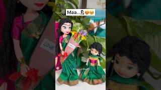 Mother & Daughter Doll Making...😍🥺 #viral #shorts #art #youtubeshorts #trending #ytshorts