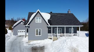 Le 15, rue de l'Alizé, Sainte-Catherine-de-la-Jacques-Cartier, Qc, VISITE AÉRIENNE des lieux!