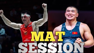 vlasovroma &akhzol makhmudov MAT SESSION | wrestling training | #wrestlingworld #wrestling