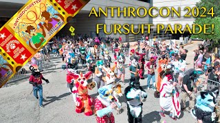 POV: You're fursuiting in the world's largest Fursuit Parade with 3371 animals at Anthrocon 2024!