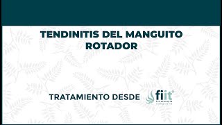 Tendinitis de Hombro. Tratamiento de Fisioterapia - FisioClinics Barcelona, Barna