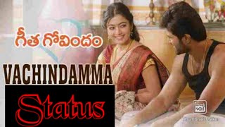 Telugu Lyrical Status| Geetha Govindam Movie Status|Vijay Devarakonda|#Shorts