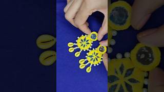 DIY EARRINGS ❤️ / DIY JEWELRY 😳 ❤️ / Earrings / New Creativity 😍 #shorts #youtubeshorts #trending