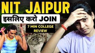 MNIT JAIPUR ekdum real review💥| Hostel + Mess 🥪| Coding Culture 💻 | Startup | Sports🏸 | Fees 🤔 #jee