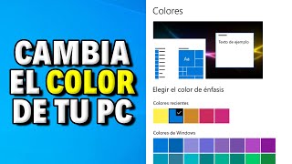 Cómo Cambiar el COLOR de tu PC