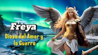 Historia de Freyja Mitología Nórdica Documental, la diosa del amor