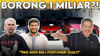 BORONG MOBIL SAMPE 1 MILIAR DI SHOWROOM PAK MUH‼️ DOI MALAH MAU BAYARIN FORTUNER GUA⁉️