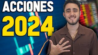 5 acciones para NO PERDER DE VISTA este 2024🔥👉 Comprar top acciones e invertir con poco dinero